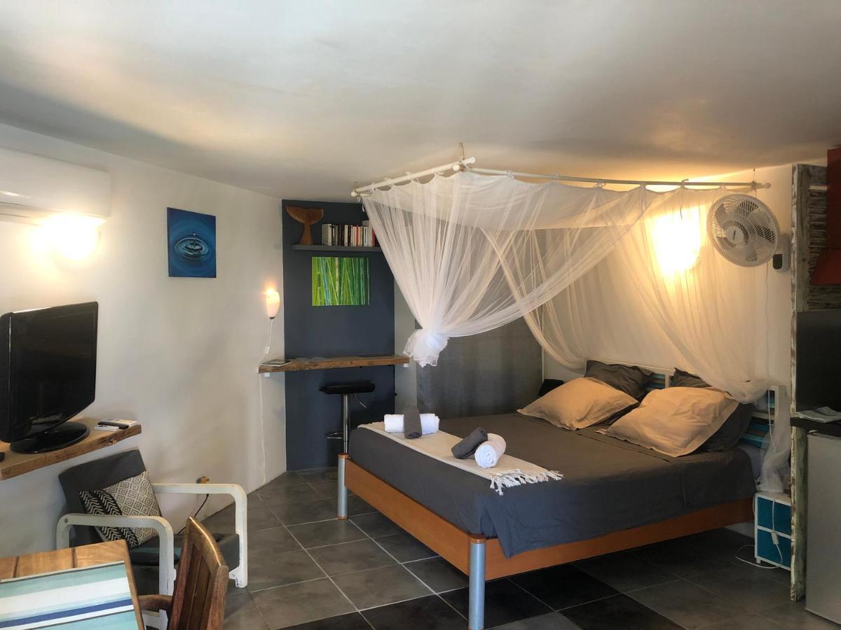 Studio Independant Dans Propriete Avec Piscine Et Wifi Saint-Gilles-les-Bains Exterior foto